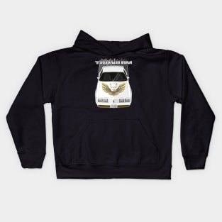 Trans Am 79-81 White and Gold Kids Hoodie